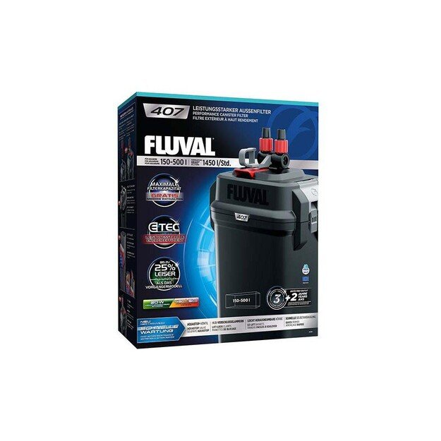 Fluval - Canister Filter  407 1450 L/T - (126.4407)