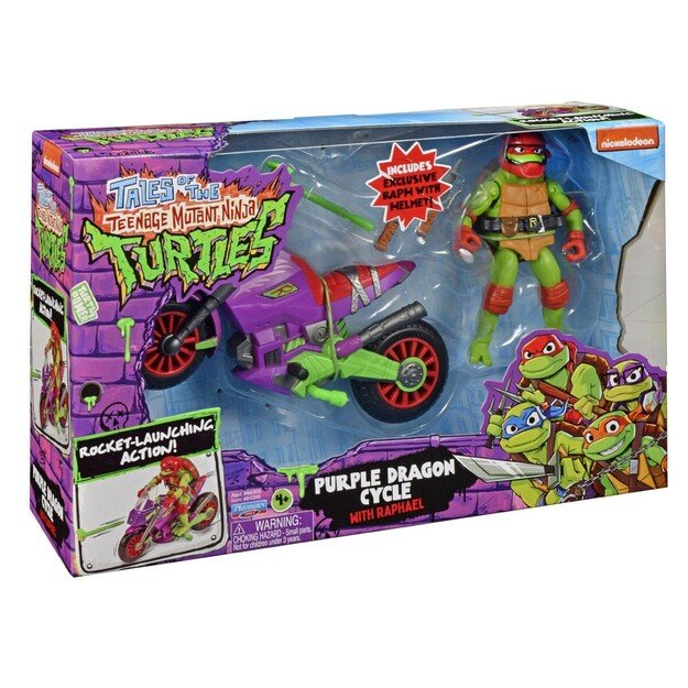Turtles - Mutant Mayhem Dragon Motorcycle W Raphael (46-84306)