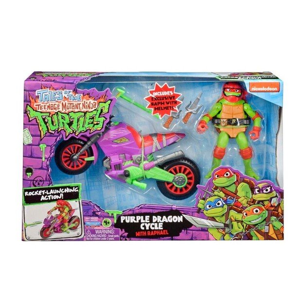 Turtles - Mutant Mayhem Dragon Motorcycle W Raphael (46-84306)