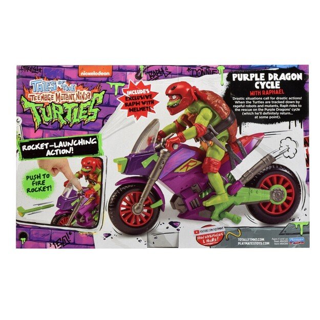 Turtles - Mutant Mayhem Dragon Motorcycle W Raphael (46-84306)