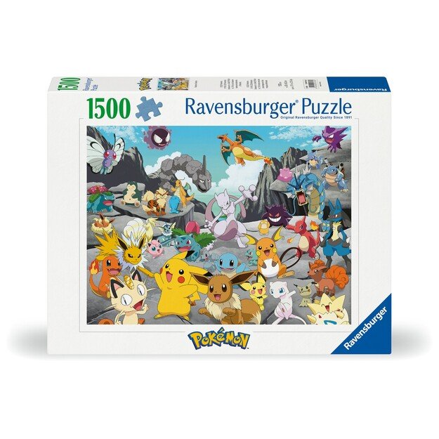 Ravensburger - Puzzle Pokémon Classics 1500p (12000726) 1