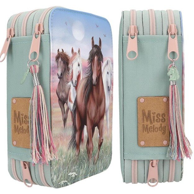 Miss Melody - Triple Pencil Case HOOF CLATTER ( 0413121 )