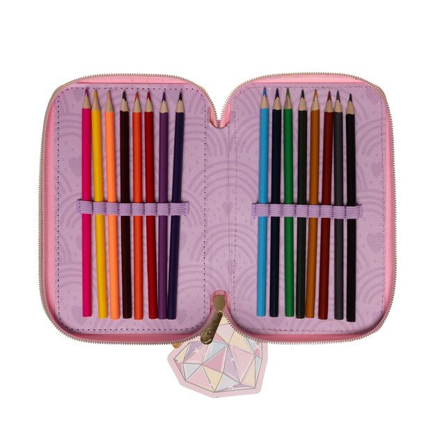 Unicorn Gems - Filled Double Decker Pencil Case (092308516) 3