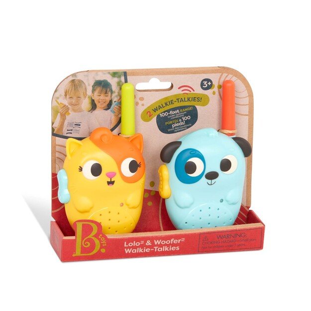 B Toys - Lolo & Woofer Walkie-Talkies (702313) 3