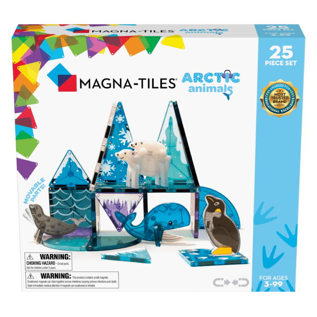 MAGNA-TILES - Artic Animals 25 pcs set  (90221) 1