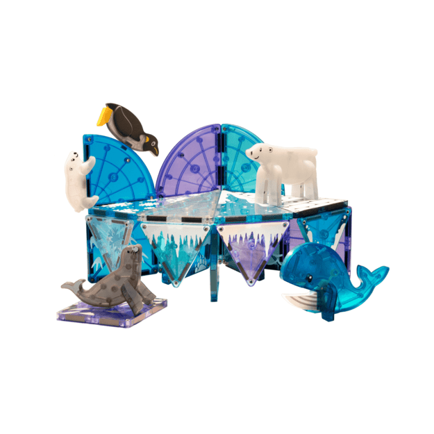 MAGNA-TILES - Artic Animals 25 pcs set  (90221) 6