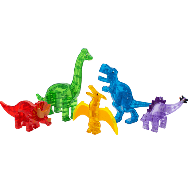 MAGNA-TILES - DDinos 5 Piece Set (90229) 7