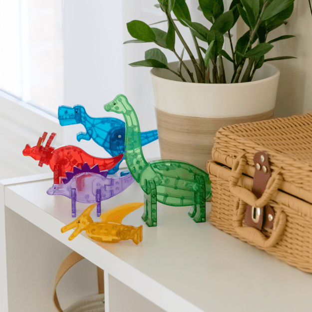 MAGNA-TILES - DDinos 5 Piece Set (90229) 9