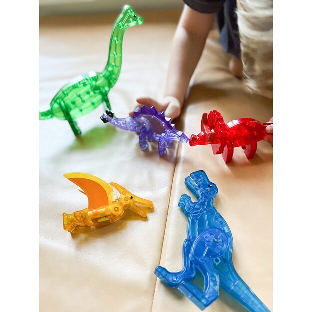 MAGNA-TILES - DDinos 5 Piece Set (90229) 3