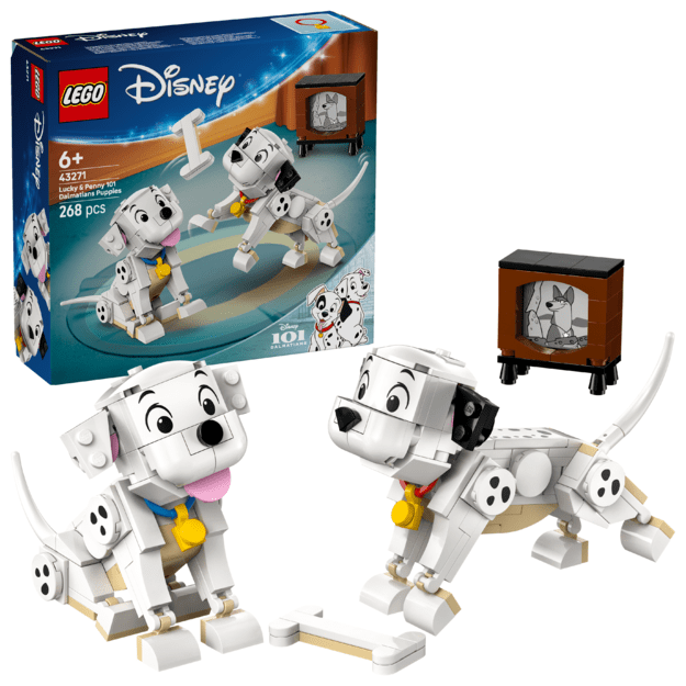 LEGO - Disney Classic - Lucky & Penny 101 Dalmatians Puppies (43271)