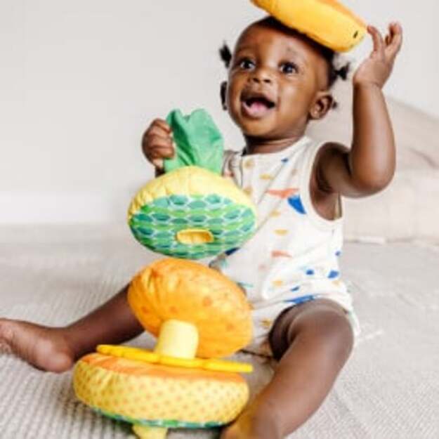 Melissa and Doug - Pineapple Soft Stacker - (30743) 16