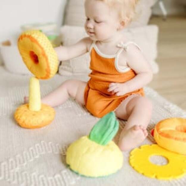 Melissa and Doug - Pineapple Soft Stacker - (30743) 5