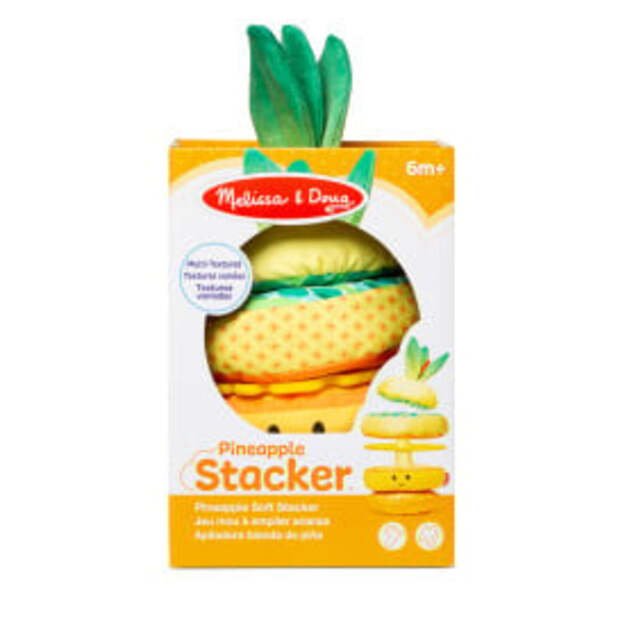 Melissa and Doug - Pineapple Soft Stacker - (30743) 8