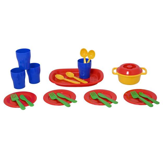PLASTO - Dinner set - 23 parts (2969000)