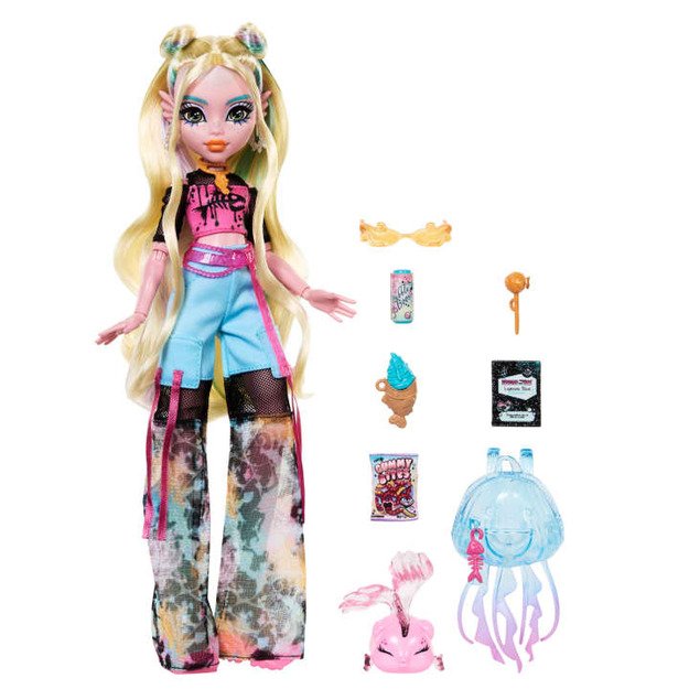 Monster High – Core Doll with Pet - Lagoona (HXH75) 2