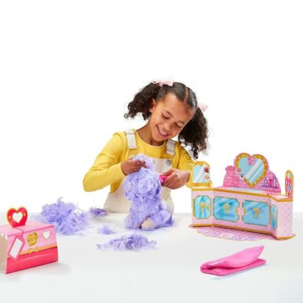 Scruff-a-Luvs Cutie Cuts – Blue Surprise Pet Salon Playset (30296) 1