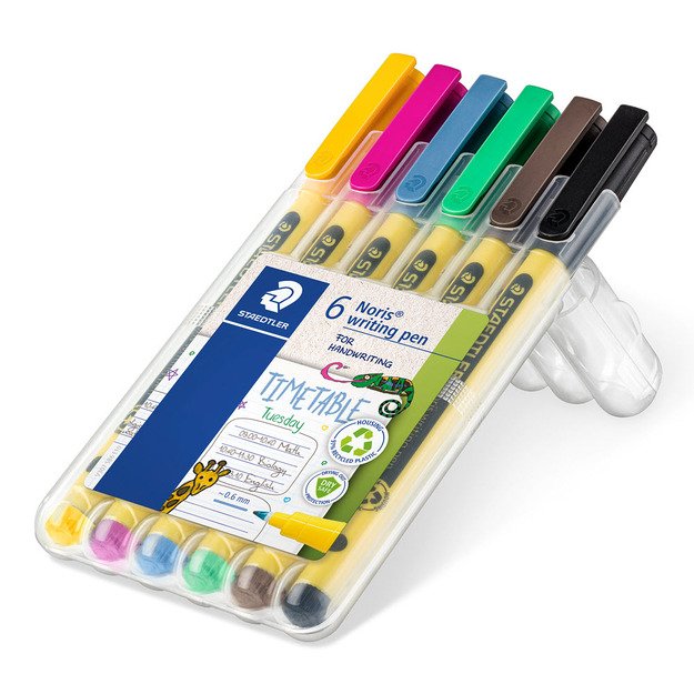 Staedtler - Fineliner 0,6 mm - 6 pc. (307 SB6)