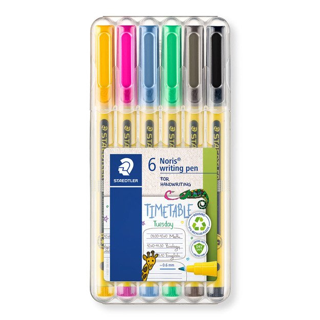 Staedtler - Fineliner 0,6 mm - 6 pc. (307 SB6) 3