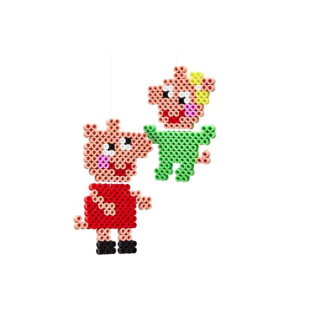 Hama - Maxi beads Peppa Pig & Little sister (388755) 1