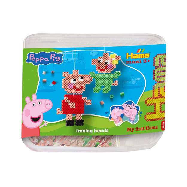 Hama - Maxi beads Peppa Pig & Little sister (388755) 2