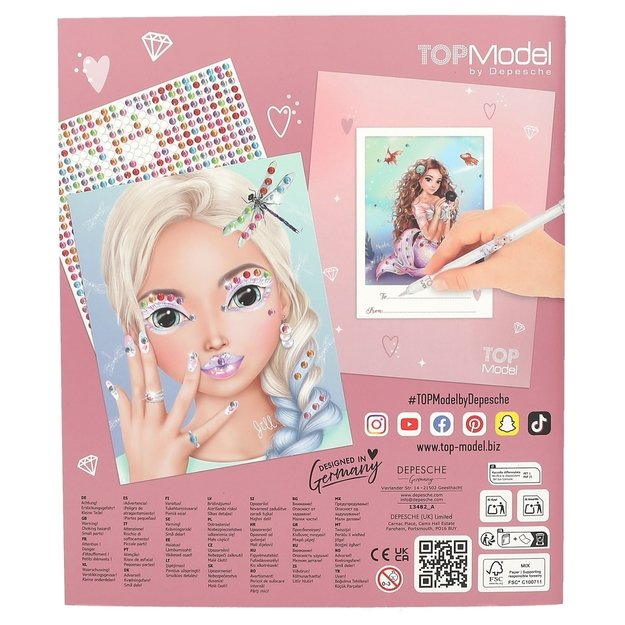 Topmodel - Create Your Diamond Picture Stickerbook (413482) 1