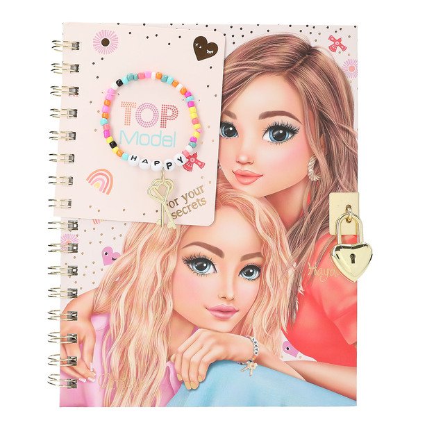 Topmodel - Diary With Padlock And Bracelet (413269)