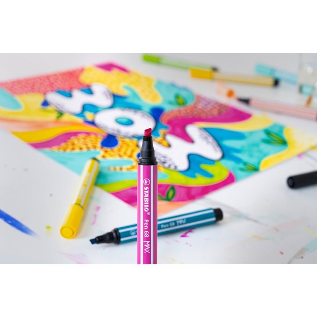 Stabilo - Pen 68 MAX - 24 Colours 2