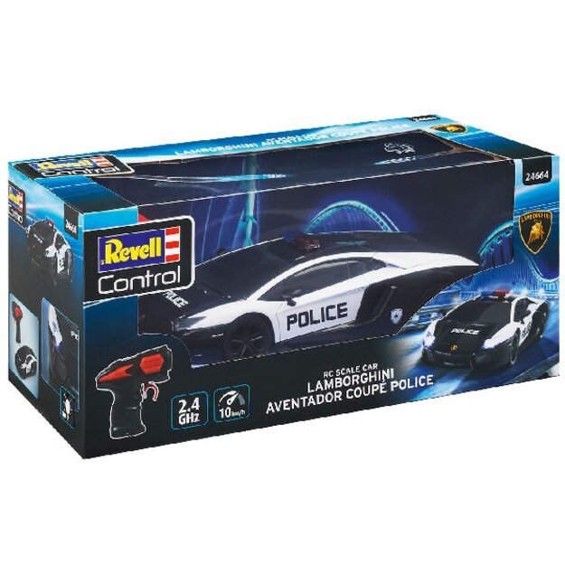 Revell - Lamborghini Aventador Coupé Police 1:24 (624664) 1