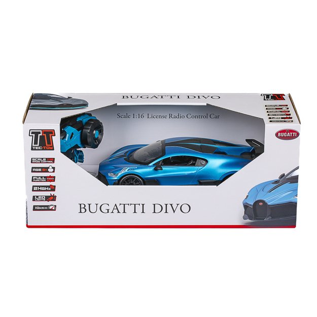 TEC-TOY - Bugatti Divo R/C 1:16, 2,4GHz, blue (471318) 2
