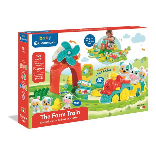 Clementoni - The Farm Train - (I-17391)