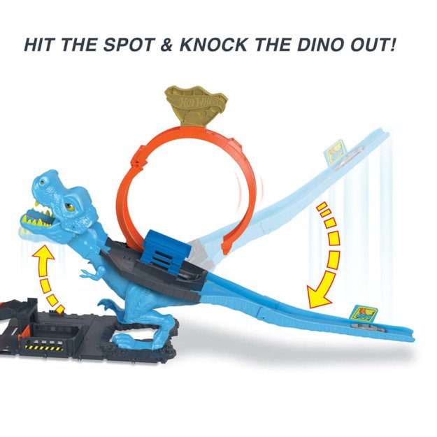 Hot Wheels - City T-Rex Loop And Stunt Playset (HKX42) 1
