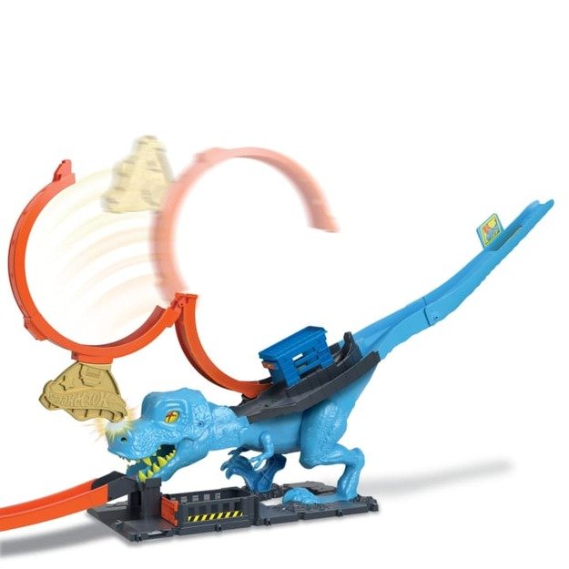 Hot Wheels - City T-Rex Loop And Stunt Playset (HKX42) 3
