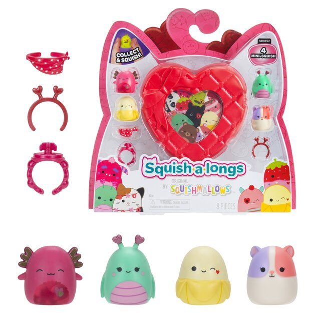 Squish-a-longs Love 4 Pack - Style 2 1