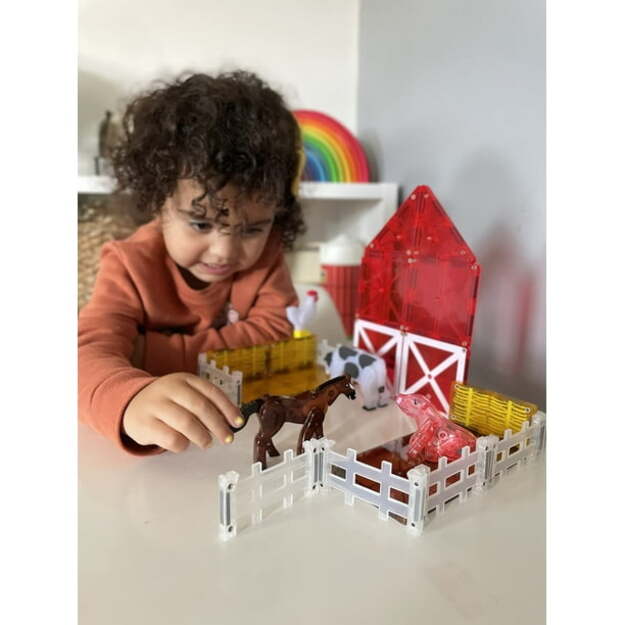 MAGNA-TILES - Farm 25 Piece Set (90223) 2