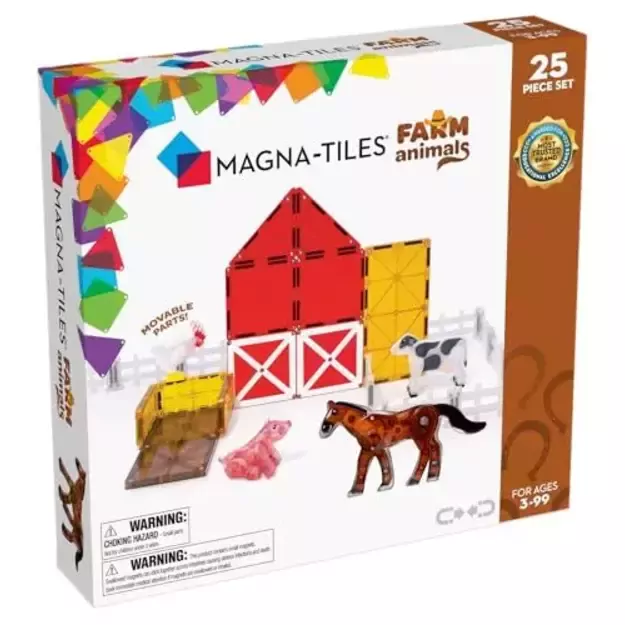 MAGNA-TILES - Farm 25 Piece Set (90223) 5