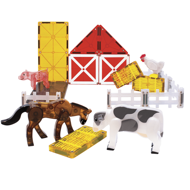 MAGNA-TILES - Farm 25 Piece Set (90223) 7