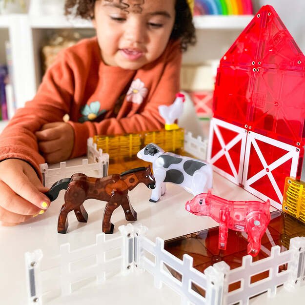 MAGNA-TILES - Farm 25 Piece Set (90223) 8