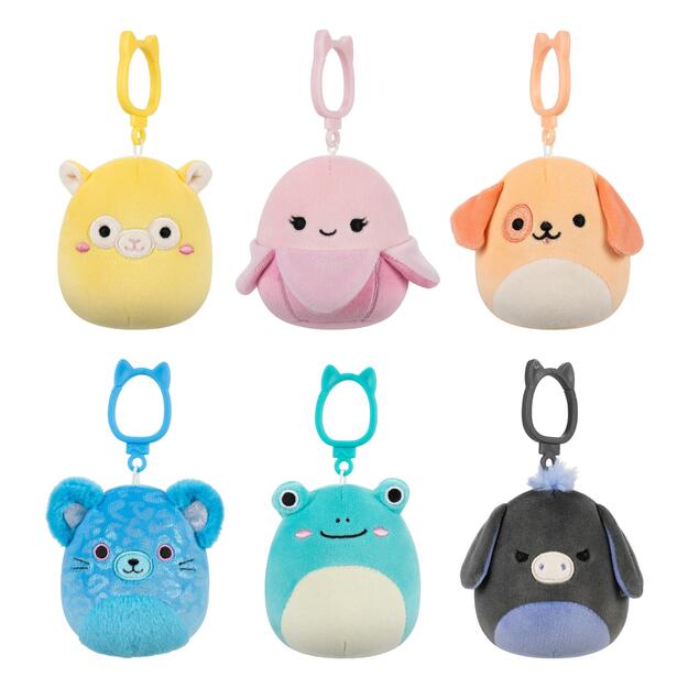 Squishmallows - 9 cm - Clip On - Sarge Jaguar 1