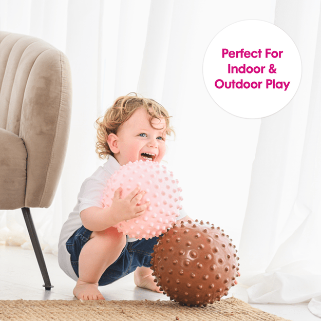 Edushape - Sensory Ball - 18 Cm - Brown (E705176br) 1