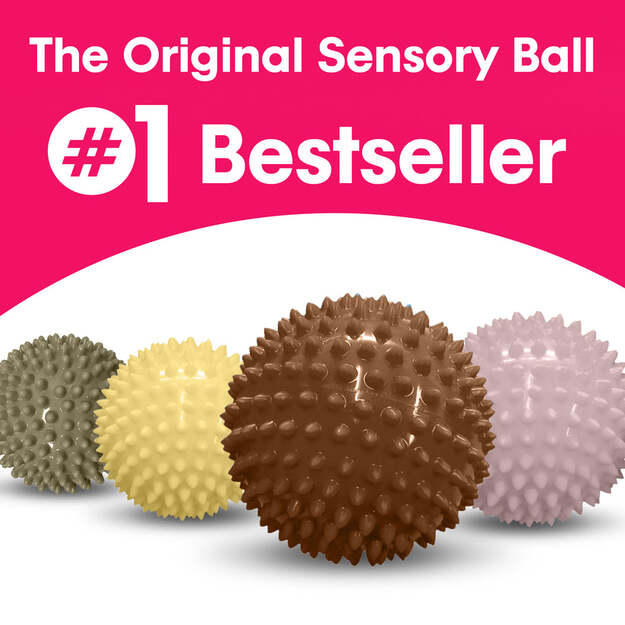 Edushape - Sensory Ball - 18 Cm - Brown (E705176br) 7