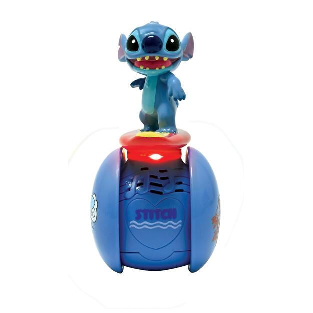 Lexibook - Roller Surfer Stitch – One-wheel perfect balanced Stitch with light and sound effects (ROB01D)
