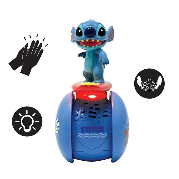 Lexibook - Roller Surfer Stitch – One-wheel perfect balanced Stitch with light and sound effects (ROB01D) 4