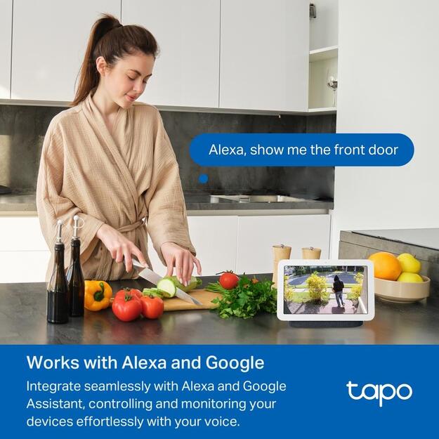 TP-Link - Tapo D210 Video Doorbell Camera 2