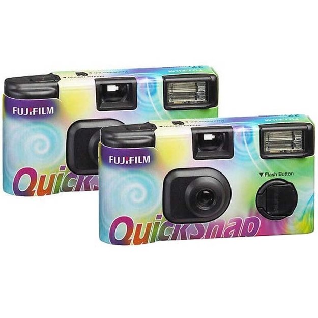 Fuji - QuickSnap disposable camera 2-pack 1