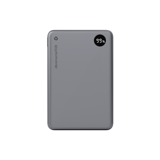 dbramante1928 - Re-charge - Power Bank 10K MagSafe LED - Grey 2