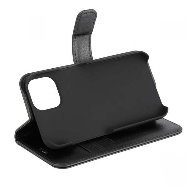 RadiCover - Radiation Protection Wallet Vegan Leather iPhone 14 Flipcover Black 4