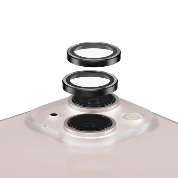 PanzerGlass - Hoops Camera Lens Protector iPhone 13 mini - 13 - Black 2