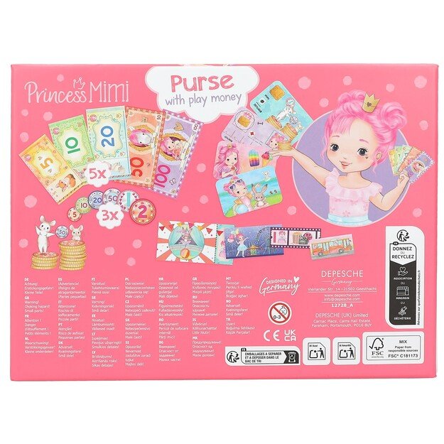 Princess Mimi - Purse and Money Set ( 0412728)