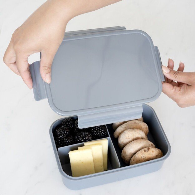 3 Sprouts - Lunch Box - Blue - 22x14x6.5cm 3