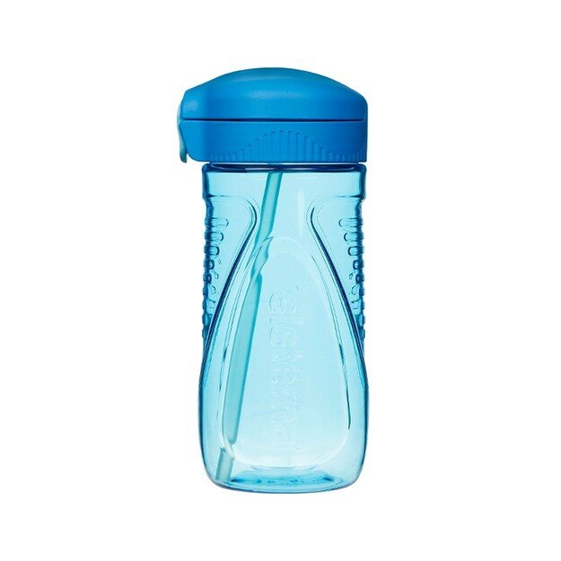 Sistema - 520ml Tritan Quick Flip Bottle - Blue 5